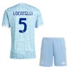 Juventus Locatelli 5 Borte 2025-26 - Barn Draktsett